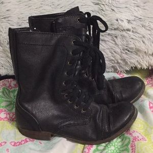 Black Combat Boots